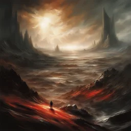 a landscape by Raymond Swanland