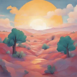 a landscape by Rebecca Sugar