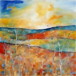a landscape by Regina Valluzzi