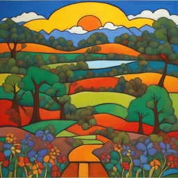 a landscape by Renie Britenbucher
