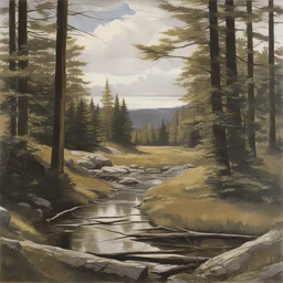 a landscape by Richard Estes