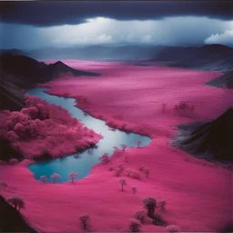 a landscape by Richard Mosse