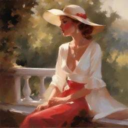 a landscape by Richard S. Johnson