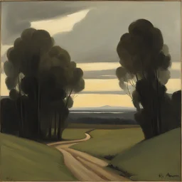 a landscape by Rick Amor