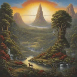a landscape by Rick Griffin