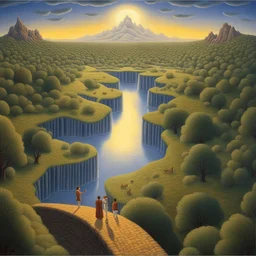 a landscape by Rob Gonsalves