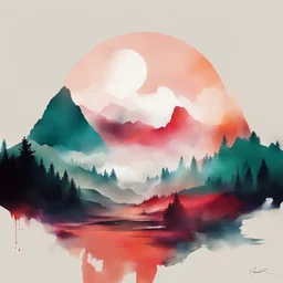 a landscape by Robert Farkas