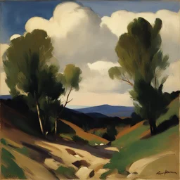 a landscape by Robert Henri