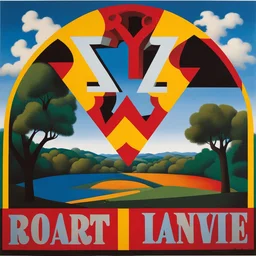 a landscape by Robert Indiana