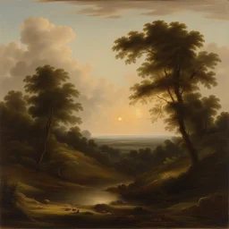 a landscape by Robert John Thornton