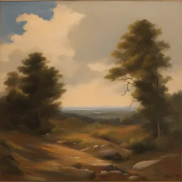 a landscape by Robert M. Cunningham