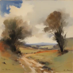 a landscape by Robert Maguire