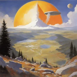 a landscape by Robert McCall