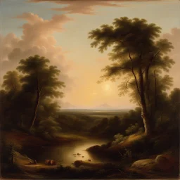 a landscape by Robert S. Duncanson