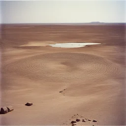 a landscape by Robert Smithson
