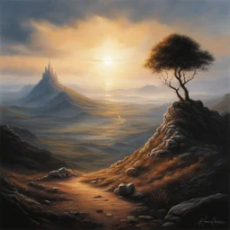 a landscape by Rodel Gonzalez
