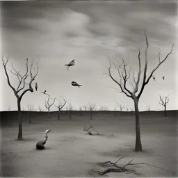 a landscape by Roger Ballen