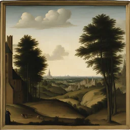 a landscape by Rogier van der Weyden