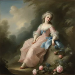 a landscape by Rosalba Carriera