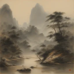 a landscape by Ruan Jia