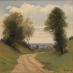 a landscape by Rudolf Freund