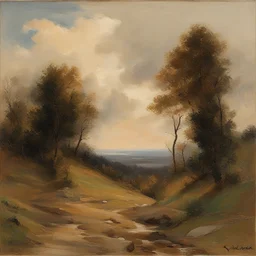 a landscape by Rudolph Belarski