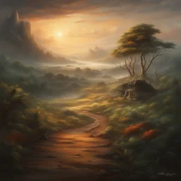 a landscape by Rudy Siswanto