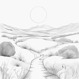 a landscape by Rupi Kaur