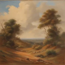 a landscape by Russell Ayto