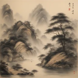 a landscape by Ruxing Gao