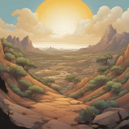 a landscape by Ryan Ottley