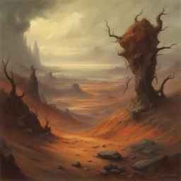 a landscape by Sabbas Apterus