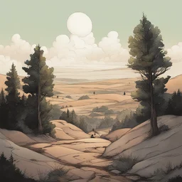 a landscape by Sam Bosma