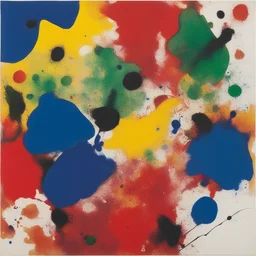 a landscape by Sam Francis