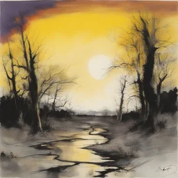 a landscape by Sam Kieth