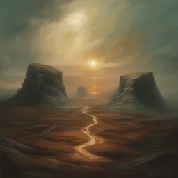 a landscape by Sam Spratt