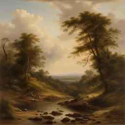 a landscape by Samuel Earp