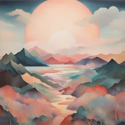 a landscape by Sana Takeda