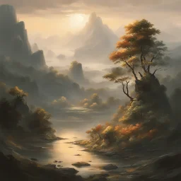 a landscape by Sandara Tang
