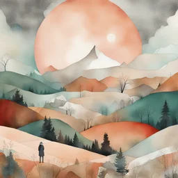 a landscape by Sandra Dieckmann