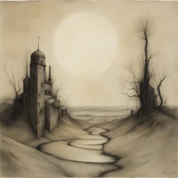 a landscape by Santiago Caruso
