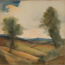 a landscape by Sara Wollfalk