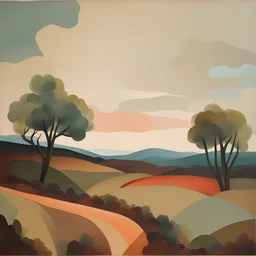 a landscape by Sarah McCulloch