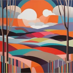 a landscape by Sarah Morris