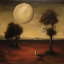 a landscape by Saturno Butto