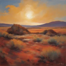 a landscape by Scott Weaver