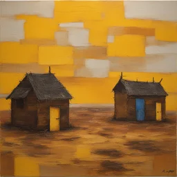 a landscape by Serge Attukwei Clottey