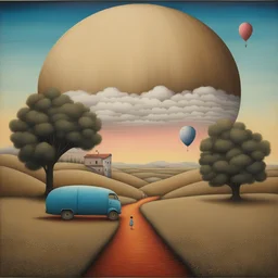 a landscape by Seth Globepainter