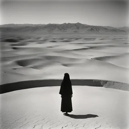 a landscape by Shirin Neshat