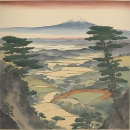 a landscape by Shotaro Ishinomori